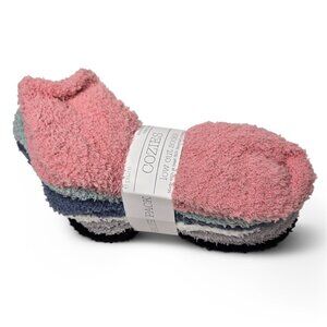 NWT Cozies Super Soft Low Cut Socks Women's Fuzzy Comfy Loungewear 6 Pairs 4-10